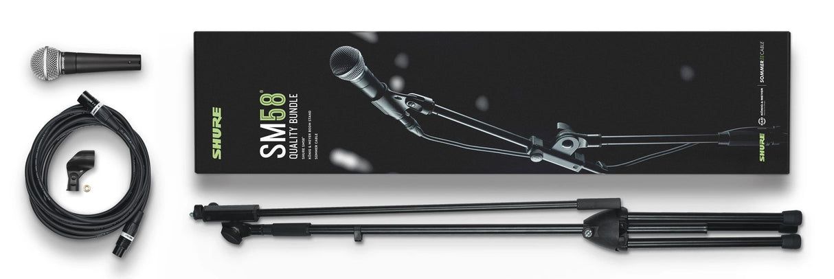 Shure SM58 LC sangmikrofonpakke