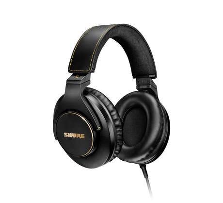 Shure SRH840A-EFS Study Headphone (svart / gull)