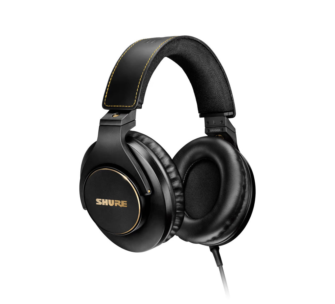 Shure SRH840A-EFS Study Headphone (svart / gull)