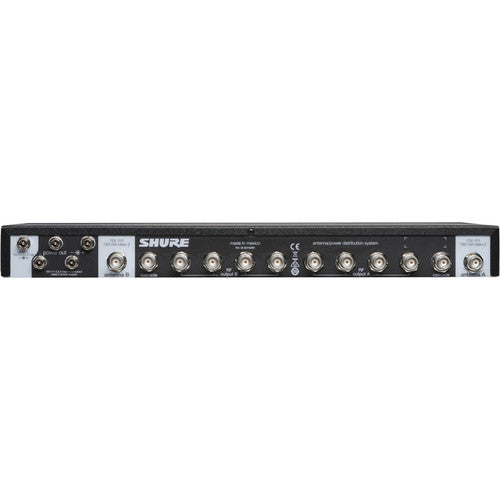Shure UA844 + SWB / LC-E Antennefordeling