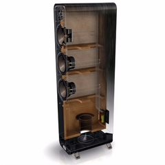 Polk Signature S60E gulvstående høyttalersett (svart)