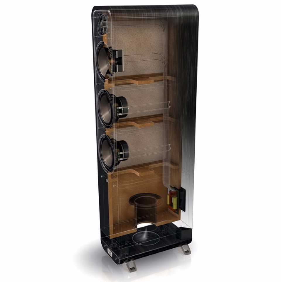 Polk Signature S60E gulvstående høyttalersett (hvit)