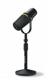 Shure MV7+ Podcast-mikrofon med stativ