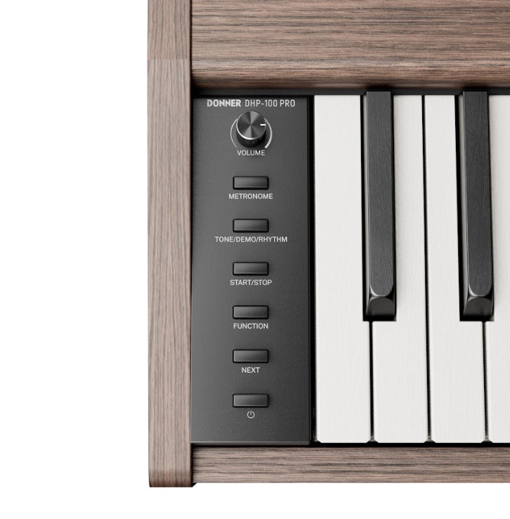 Donner DHP 100 PRO el-piano Valnøtt