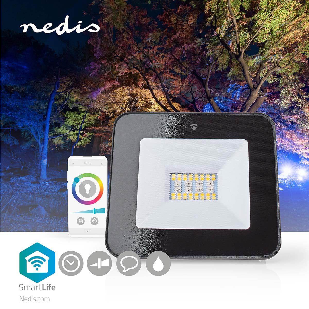 SmartLife White & RGB-projektor (20W)