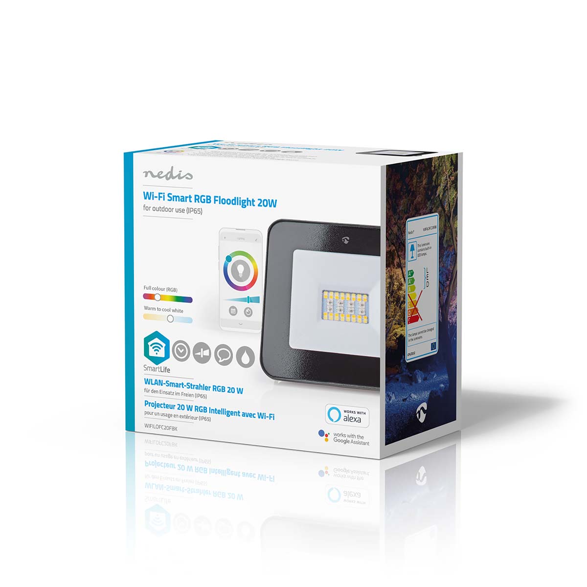 SmartLife White & RGB-projektor (20W)