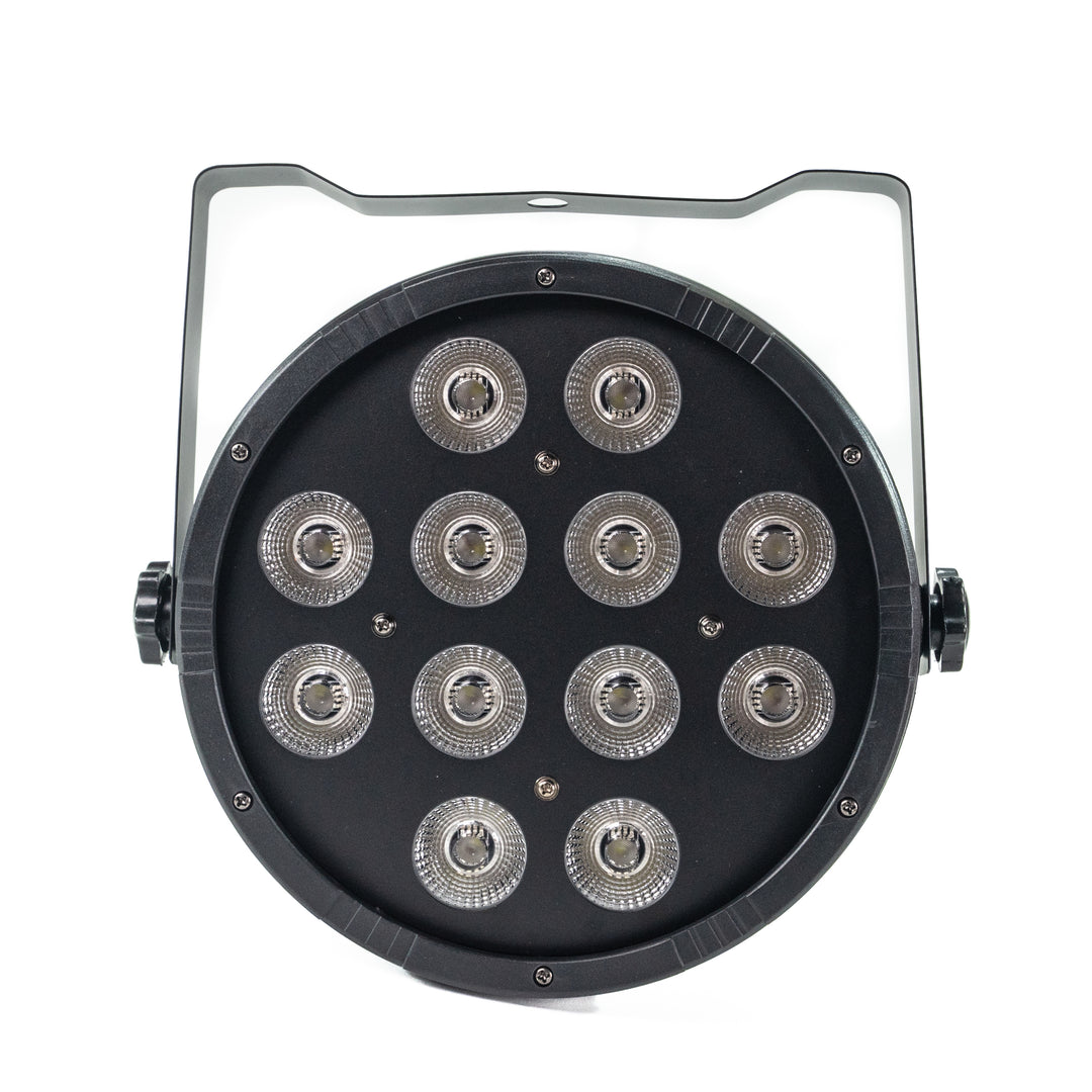 Marconi Polaris 12x12W RGBW Parlampe 4 stk. Bundle
