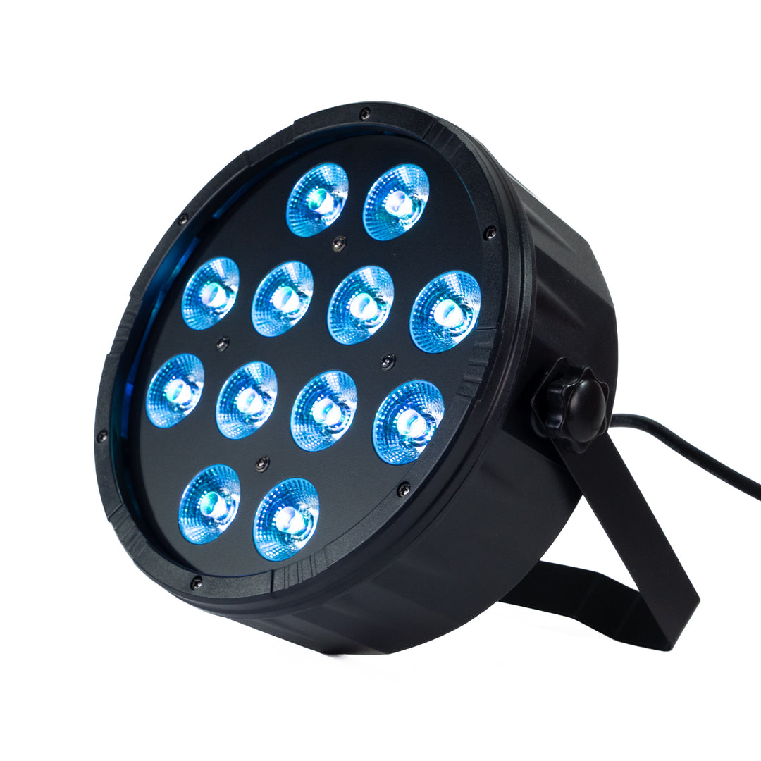 Marconi Polaris 12x12W RGBW Parlampe 4 stk. Bundle