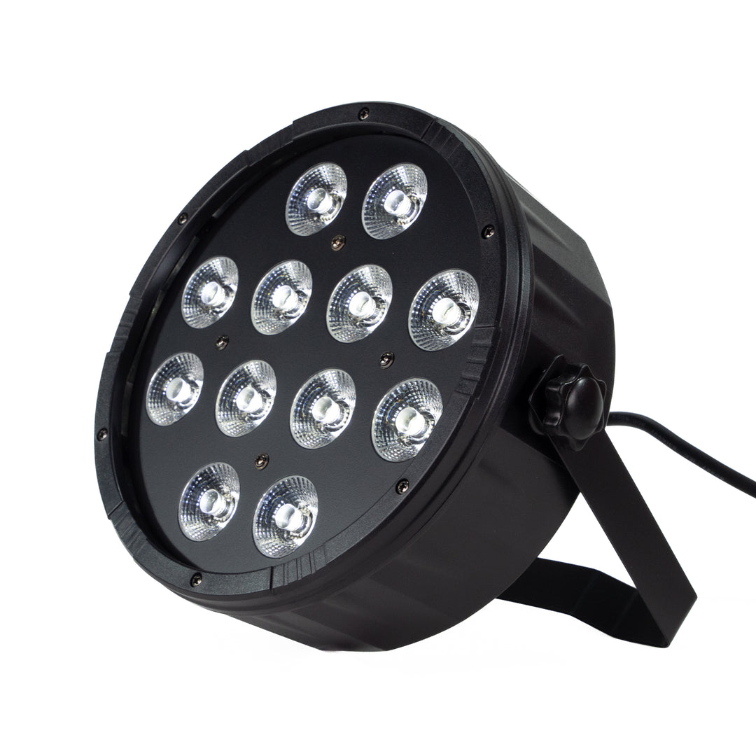 Marconi Polaris 12x12W RGBW Parlampe 4 stk. Bundle