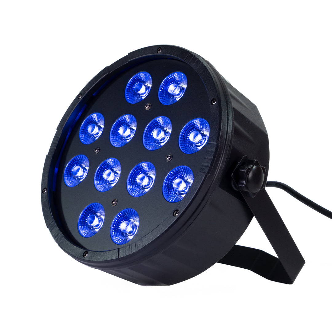 Marconi Polaris 12x12W RGBW Parlampe 4 stk. Bundle