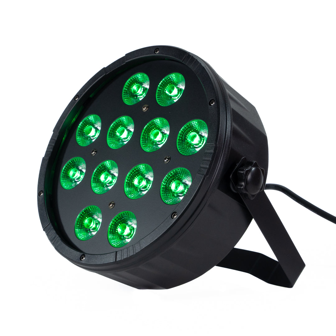 Marconi Polaris 12x12W RGBW Parlampe 4 stk. Bundle