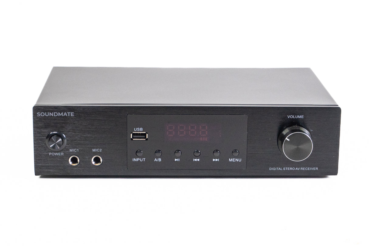 SoundMate Hi-Fi forsterker med Bluetooth (2x50W)