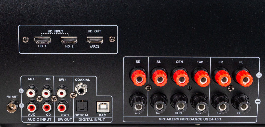 SoundMate AV-A002 5.1 Surround-mottaker