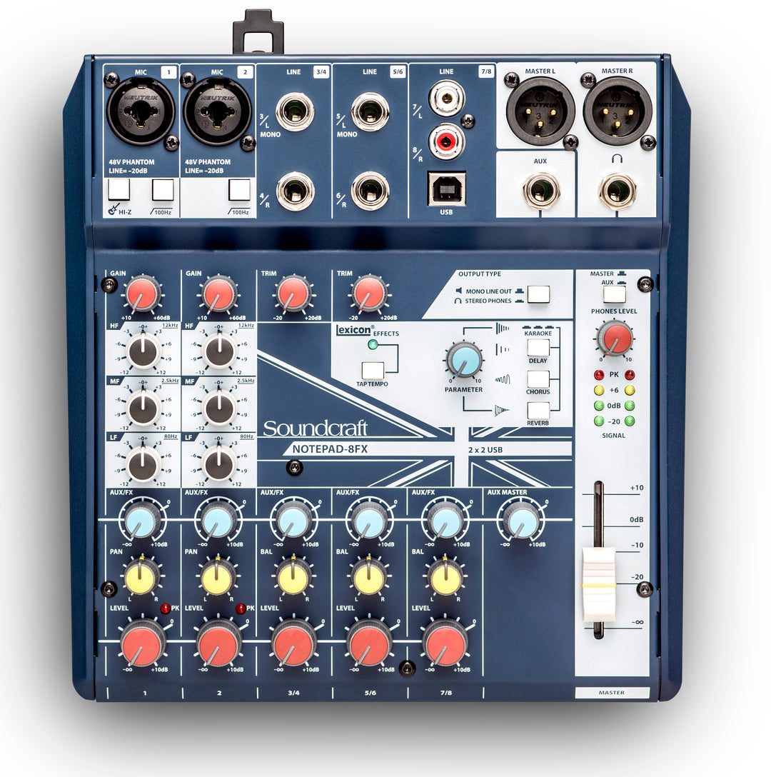 Soundcraft Notepad 8FX-mikser