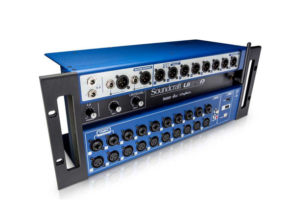 Soundcraft Ui24R fjernstyrt digital mikser og flersporsopptaker
