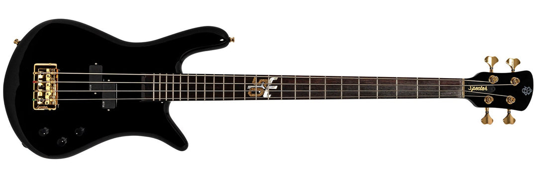 Spector Euro 4, 50-årsjubileum Ian Hill signaturmodell, Svart