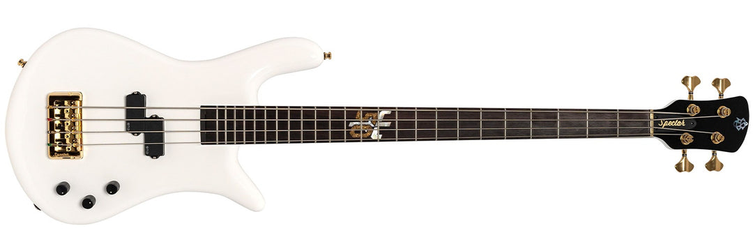 Spector Euro 4, 50-årsjubileum Ian Hill signaturmodell, Hvit