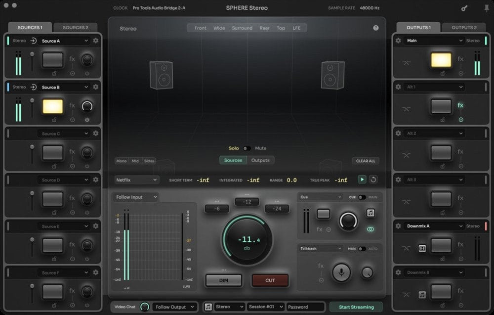 Sphere Stereo  Ubegrenset
