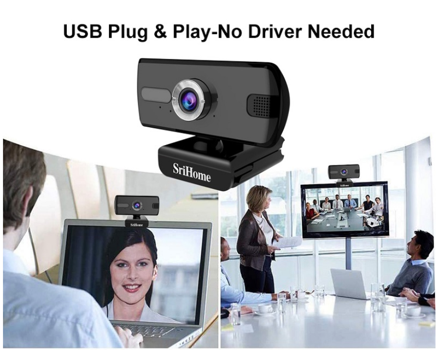SriHome Full HD-webkamera