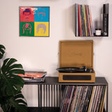 Studio 57 Groovy platespiller med LP-stativ (Earth)