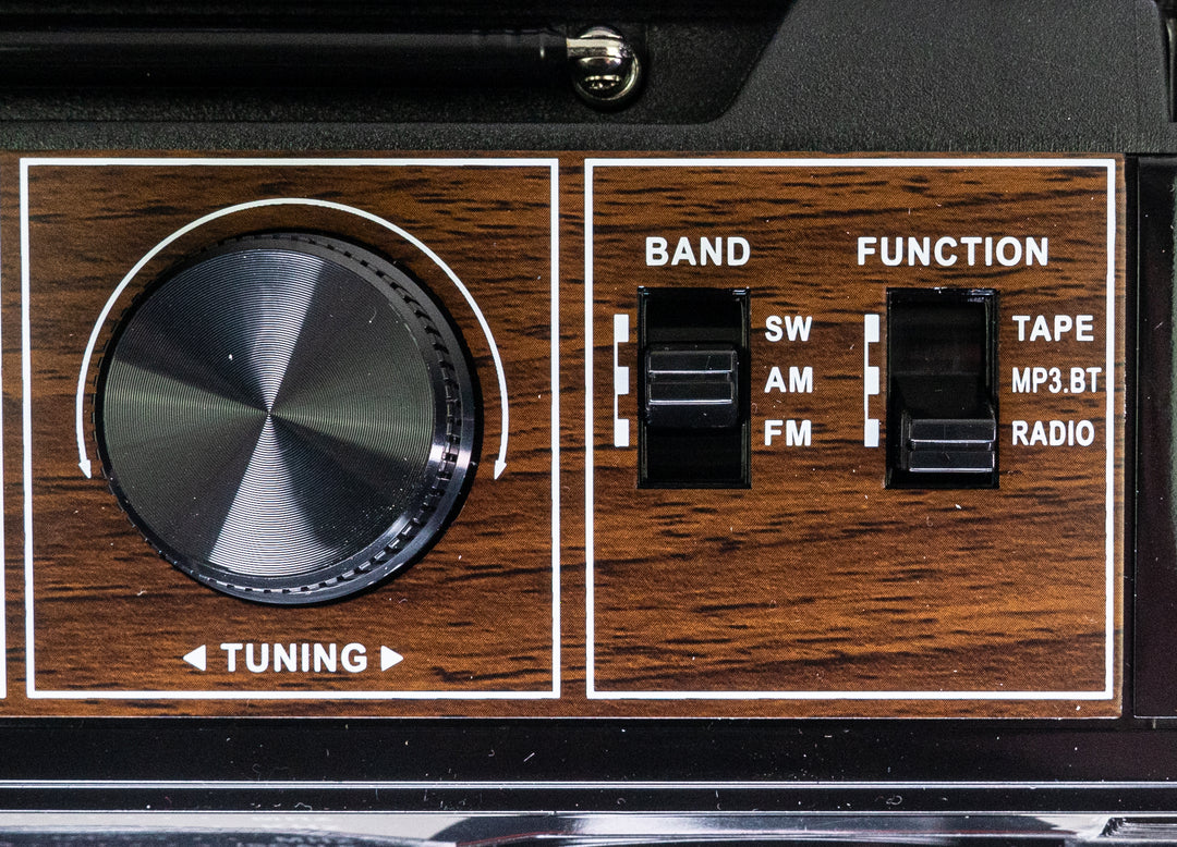 Studio 57 - Kassettspiller m. FM & Bluetooth, Sort