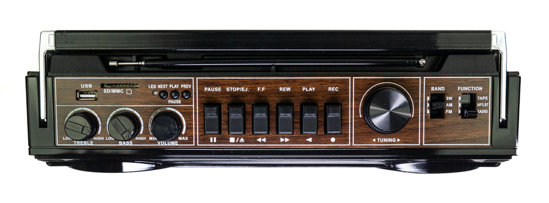 Studio 57 - Kassettspiller m. FM & Bluetooth, Sort
