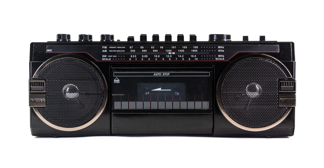 Studio 57 - Kassettspiller m. FM & Bluetooth, Sort