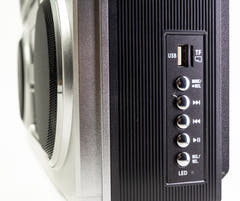 Studio 57 - Ghettoblaster m. Bluetooth (Sølv)