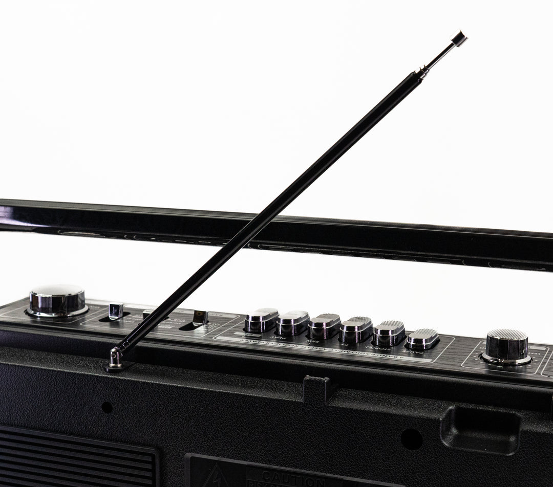 Studio 57 - Ghettoblaster m. Bluetooth (Sølv)
