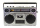 Studio 57 Boombox (Bluetooth) Silver