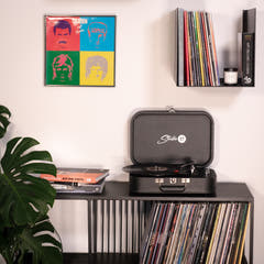Studio 57 Mellow platespiller (svart)