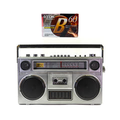 Studio 57 - Ghettoblaster m. Bluetooth + Kassettbånd