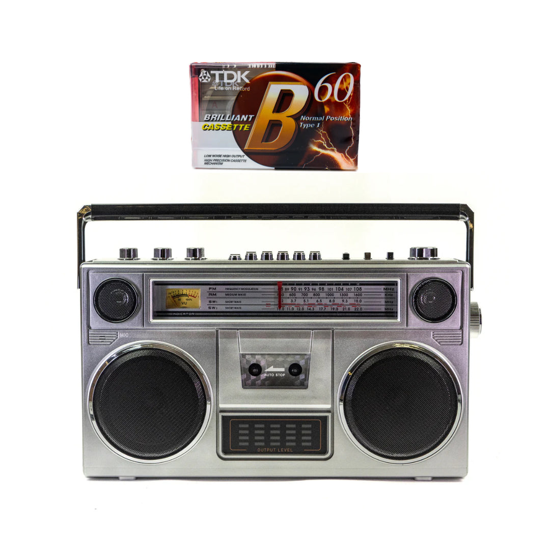 Studio 57 - Ghettoblaster m. Bluetooth + Kassettbånd