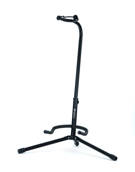 Sammenleggbart gitarstativ 62-74 cm med Sikkerhetsrem