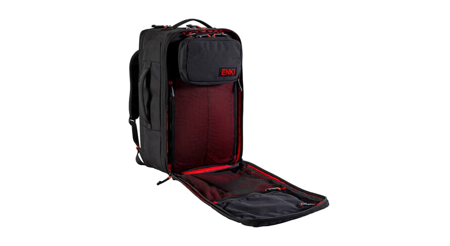 ENKI T2 TourMax-ryggsekk 42 l, svart