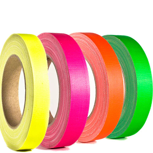 Neon Glow Tape 19 mm (oransje)