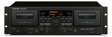 Tascam 202mkVII dobbelt kassettspiller