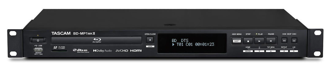 Tascam BD-MP1 mk2 Blu Ray og DVD spiller