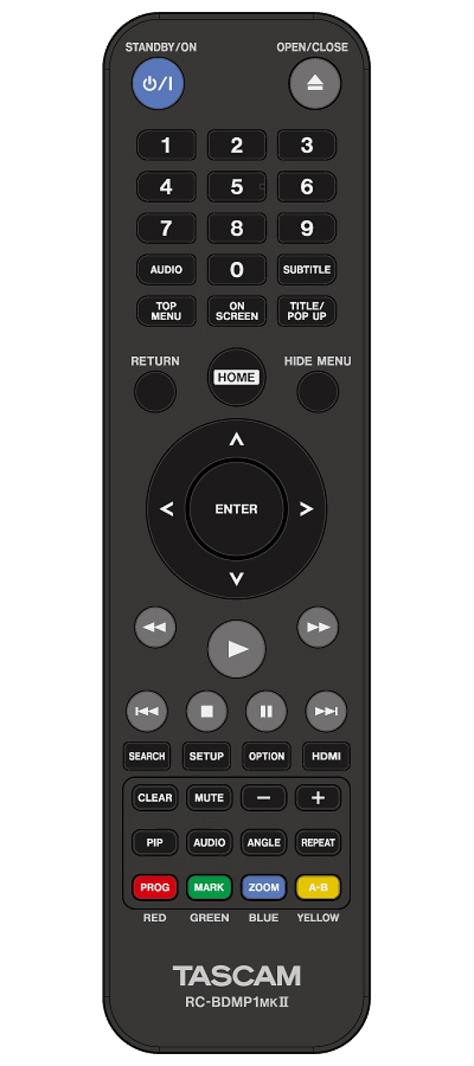 Tascam BD-MP1 mk2 Blu Ray og DVD spiller
