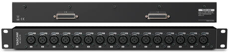 Tascam Breakout box til 16 balanserte audio inputs