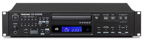 Tascam CD-200SB CD og harddisk avspiller