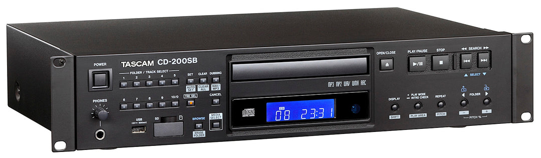 Tascam CD-200SB CD og harddisk avspiller