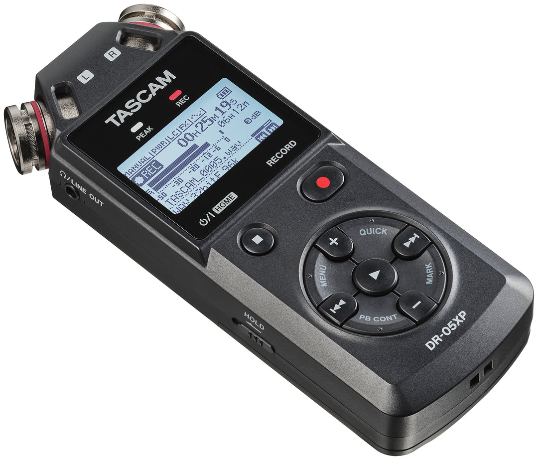 Tascam DR-05XP håndholdt opptaker, diktafon