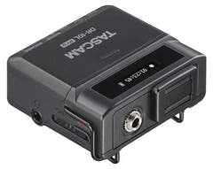 Tascam DR-10L Pro-opptaker med lavaliermikrofon, svart