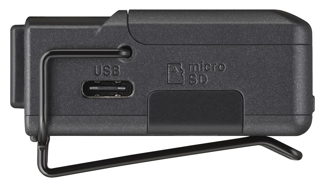 Tascam DR-10L Pro-opptaker med lavaliermikrofon, svart