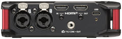 Tascam 4-kanals audioopptaker HDMI-timecode