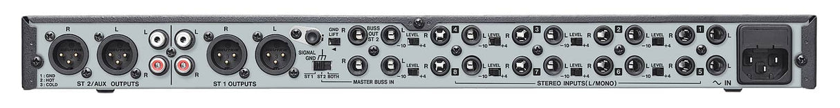 Tascam LM-8ST Line mixer 8 stereo kanaler