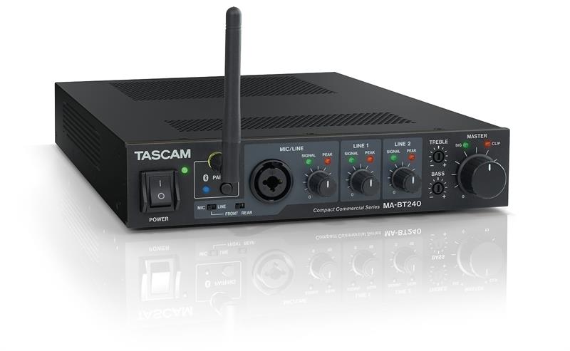 Tascam mikserforsterker 240W 100 Volt m/Bluetooth