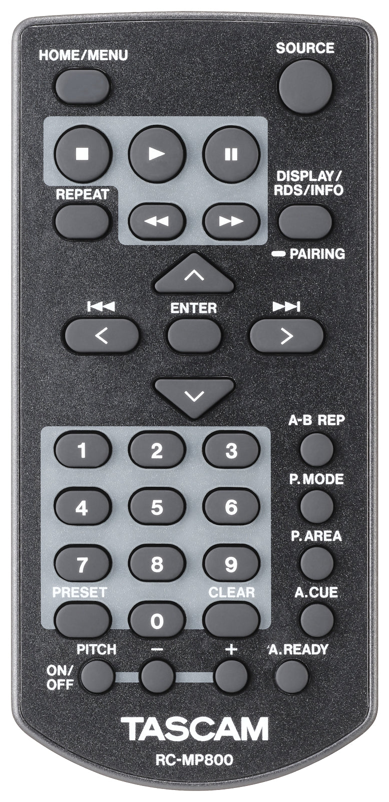 Tascam mediespiller med SD/USB og DAB/FM-tuner