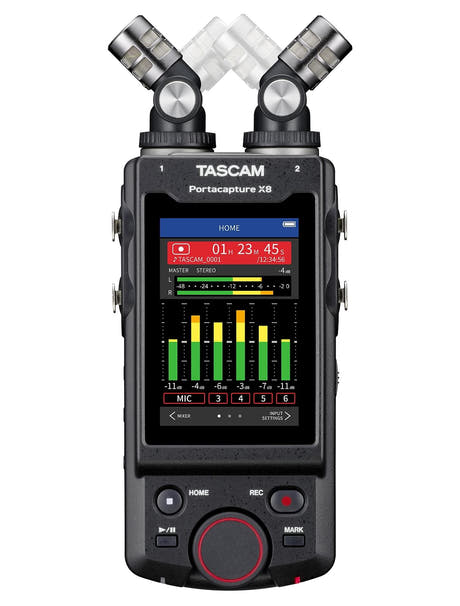 Tascam PortaCapture X8 bærbar multitrack opptaker